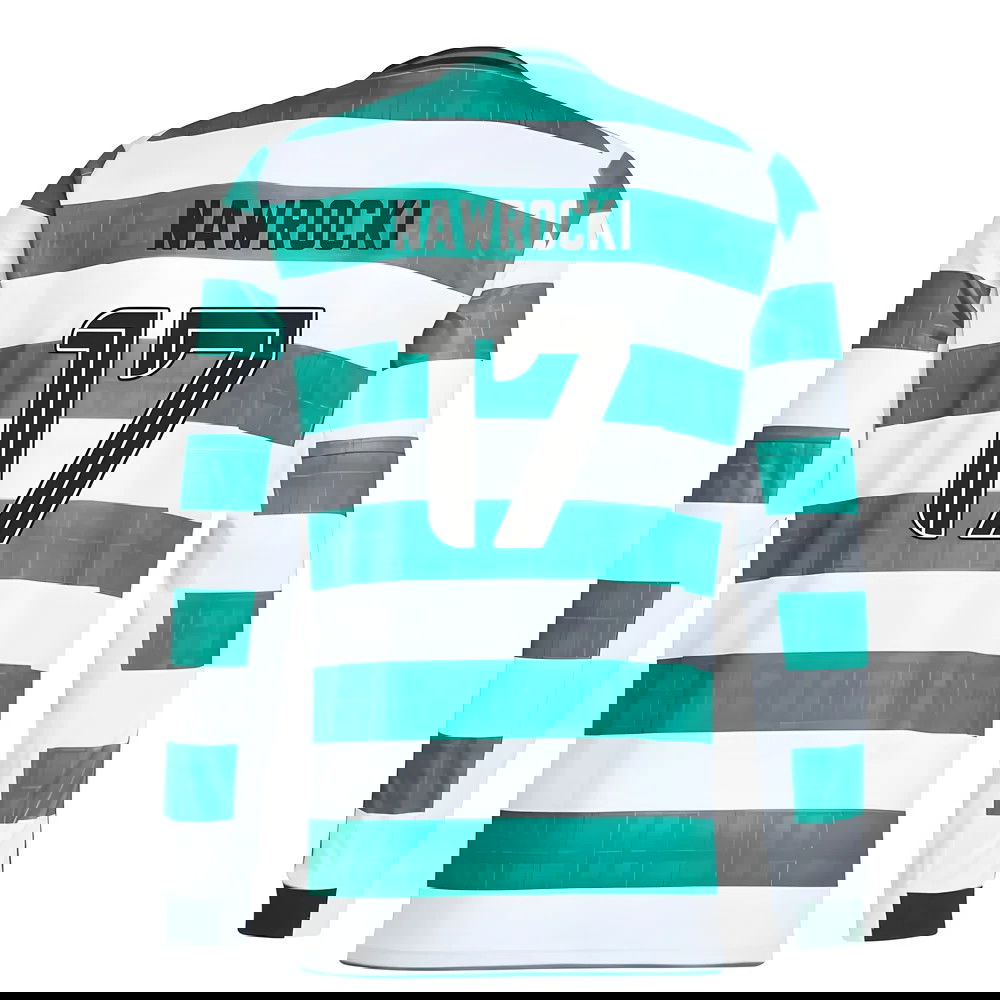 2025-2026 Celtic Long Sleeve Home Shirt (Nawrocki 17)