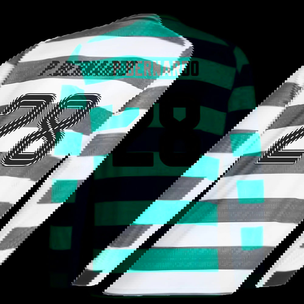 2025-2026 Celtic Long Sleeve Home Shirt (P.Bernardo 28)