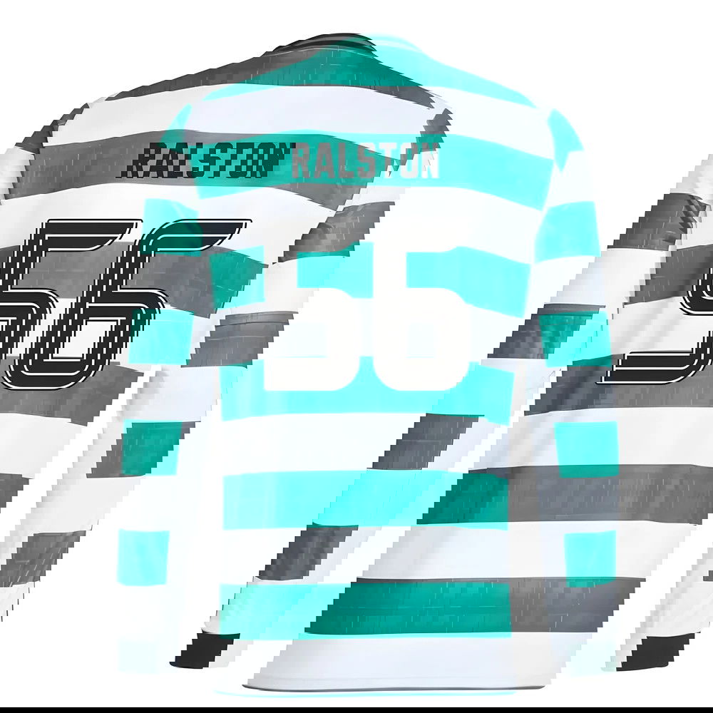 2025-2026 Celtic Long Sleeve Home Shirt (Ralston 56)