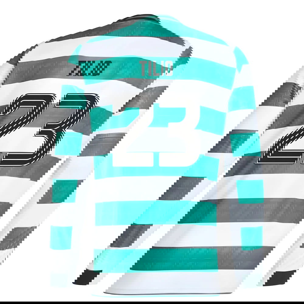 2025-2026 Celtic Long Sleeve Home Shirt (Tilio 23)