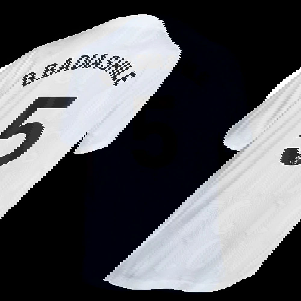 2025-2026 Chelsea Academy Pro Pre-Match Football Top (White) (B.Badiashile 5)