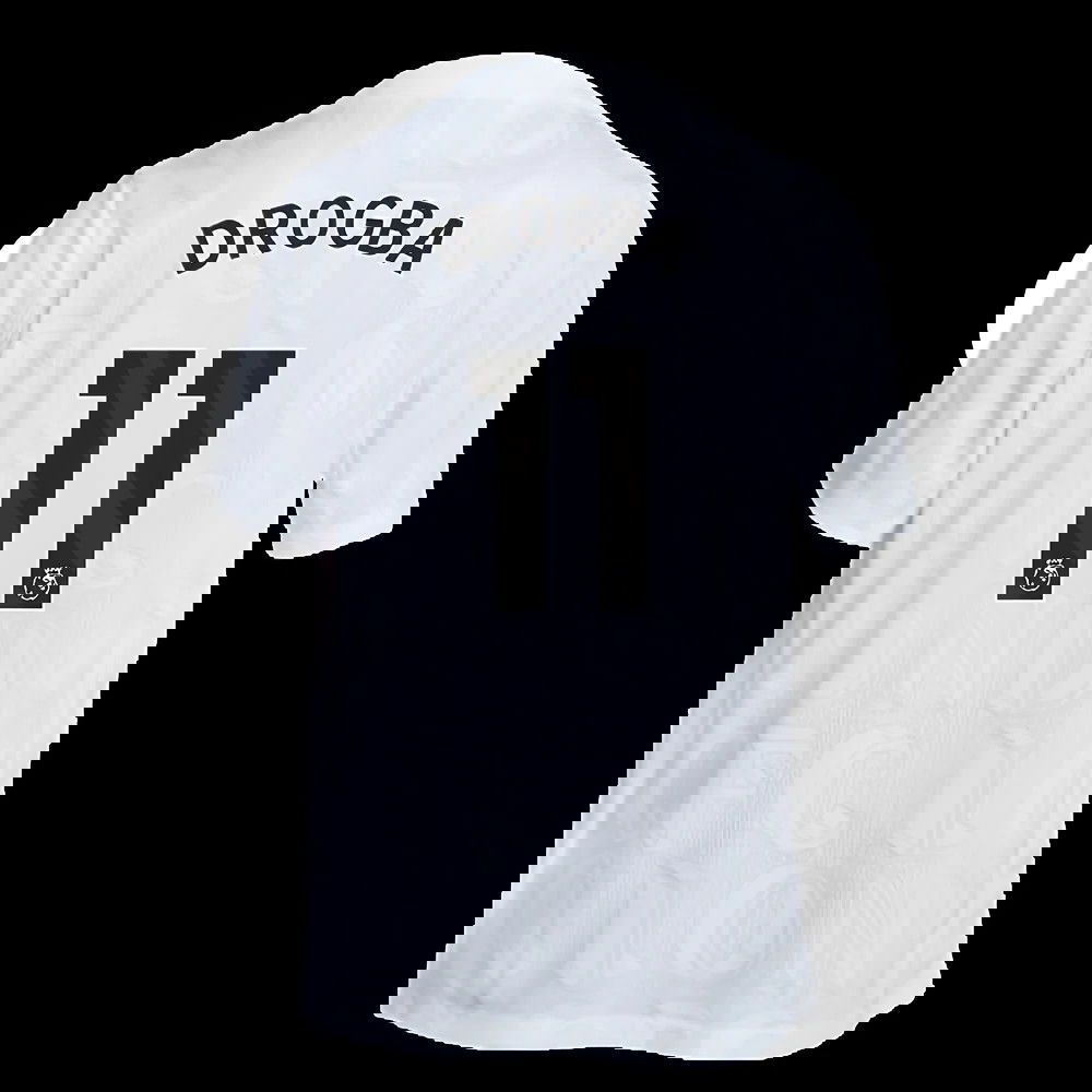 2025-2026 Chelsea Academy Pro Pre-Match Football Top (White) (Drogba 11)