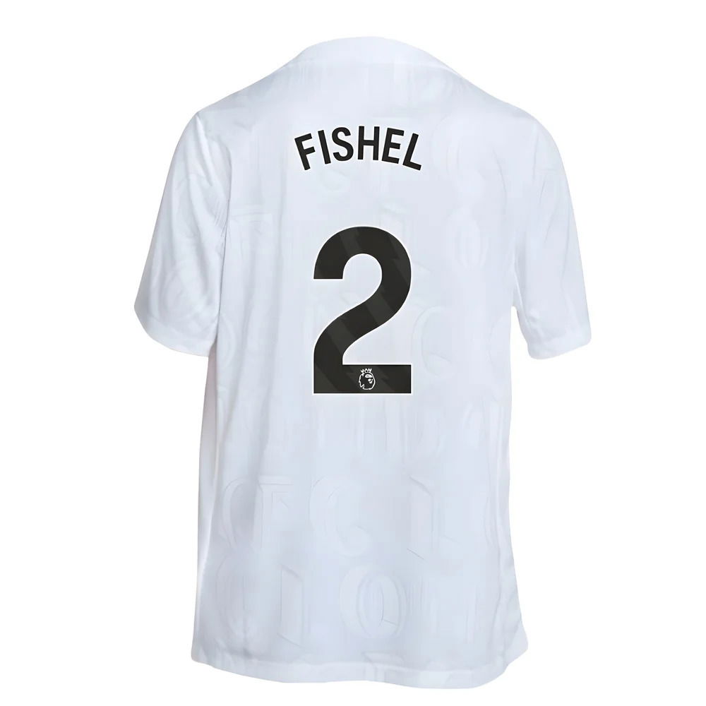 2025-2026 Chelsea Academy Pro Pre-Match Football Top (White) (Fishel 2)