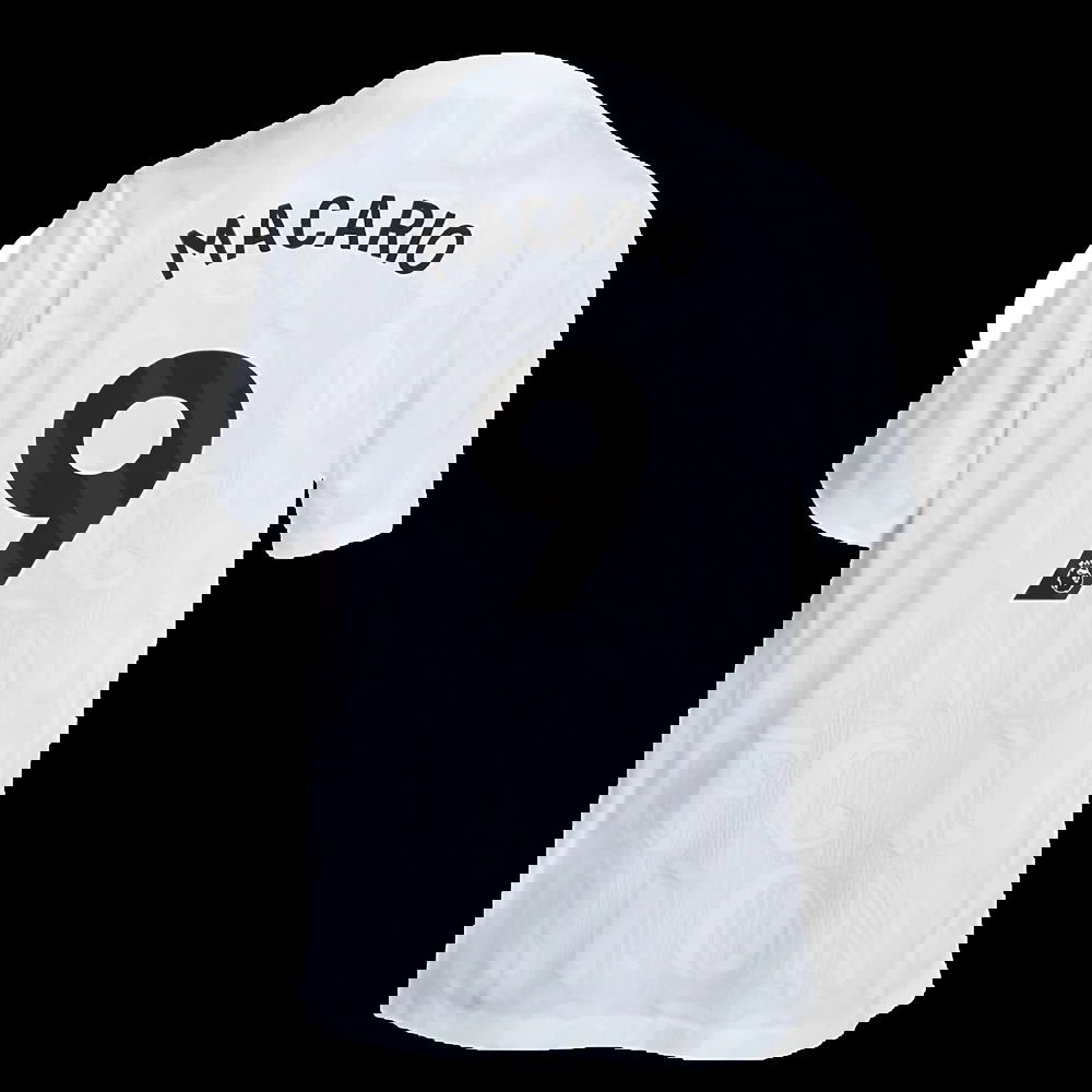 2025-2026 Chelsea Academy Pro Pre-Match Football Top (White) (Macario 9)