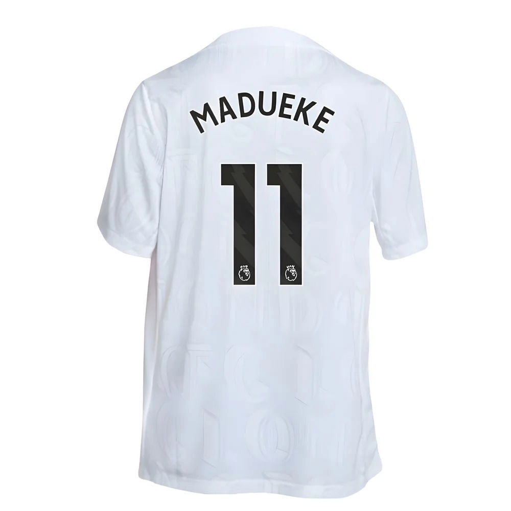 2025-2026 Chelsea Academy Pro Pre-Match Football Top (White) (Madueke 11)