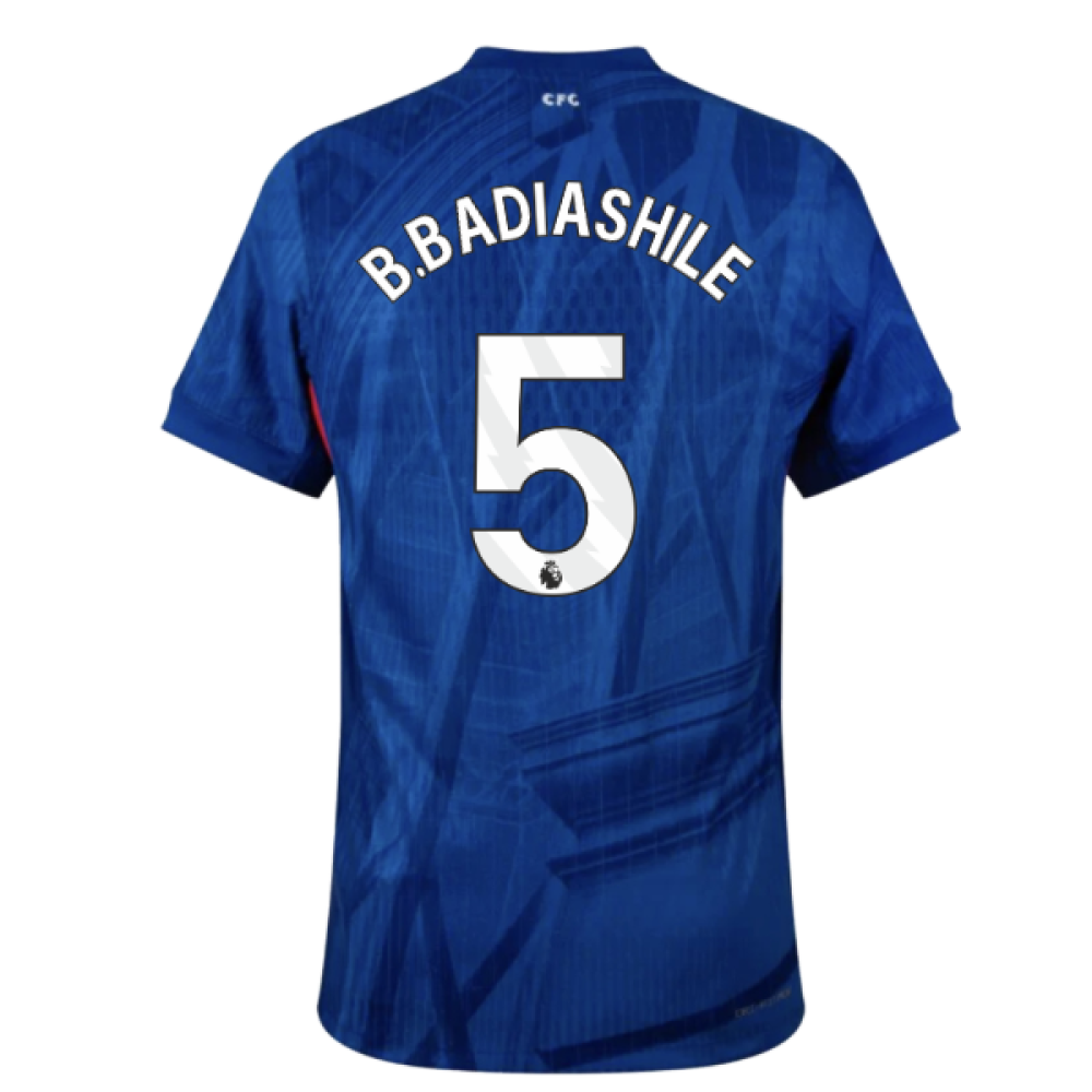 2025-2026 Chelsea Home Authentic Shirt (B.Badiashile 5)