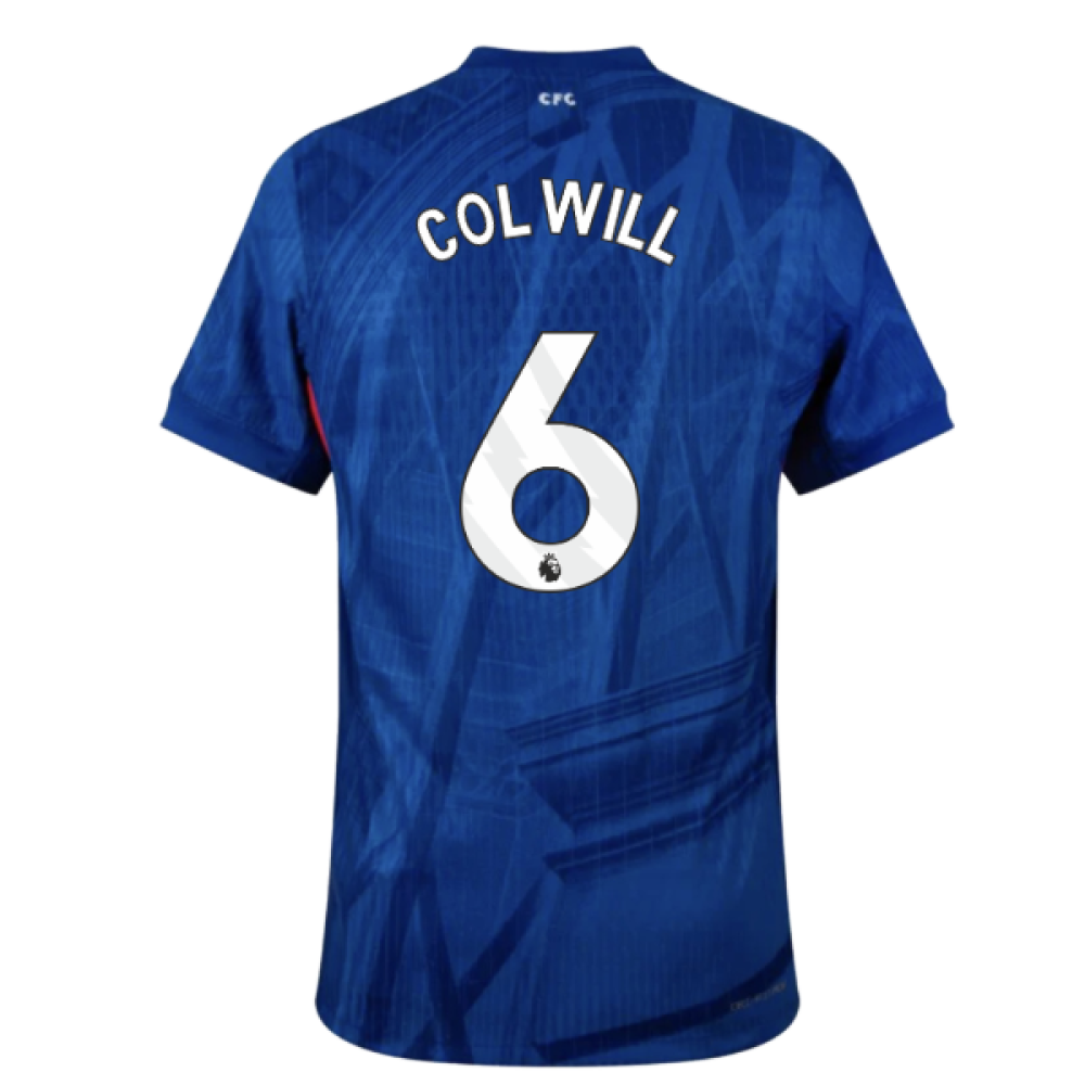 2025-2026 Chelsea Home Authentic Shirt (Colwill 6)