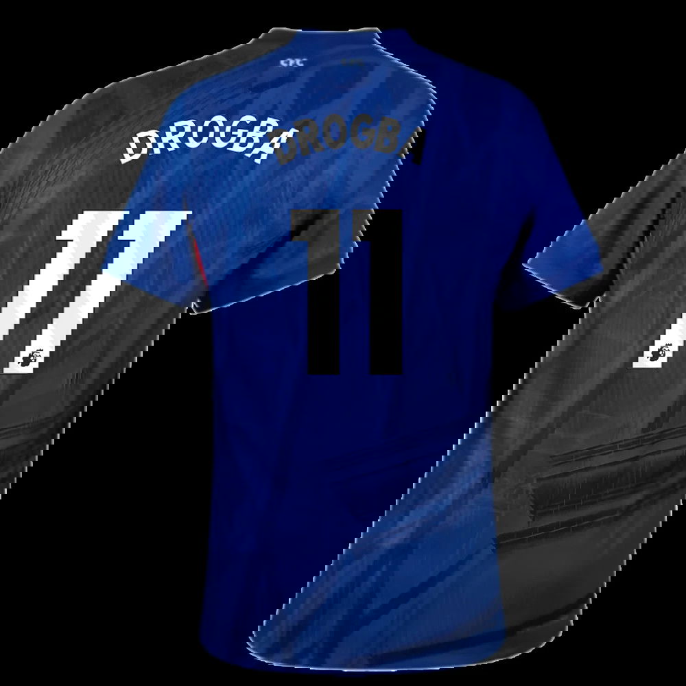 2025-2026 Chelsea Home Authentic Shirt (Drogba 11)