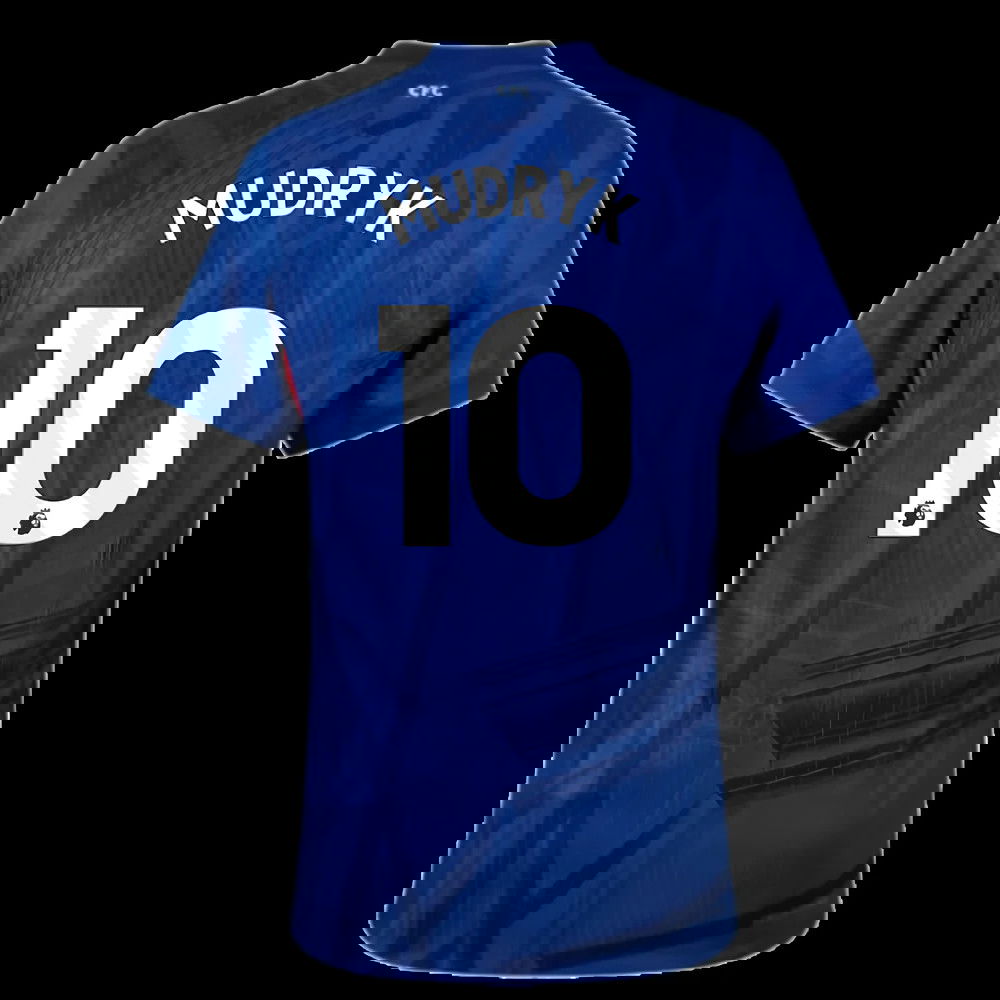 2025-2026 Chelsea Home Authentic Shirt (Mudryk 10)