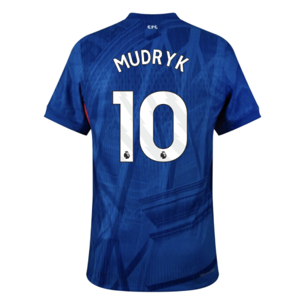 2025-2026 Chelsea Home Authentic Shirt (Mudryk 10)