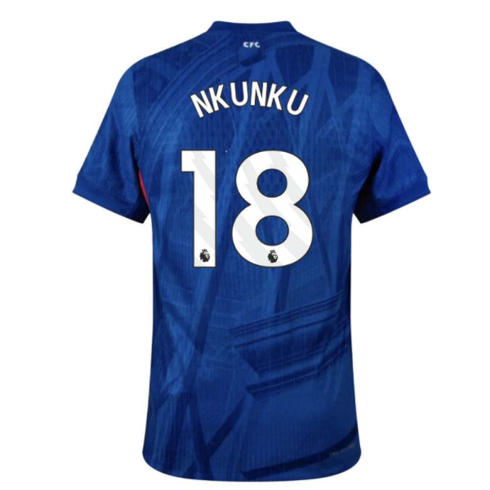 2025-2026 Chelsea Home Authentic Shirt (Nkunku 18)