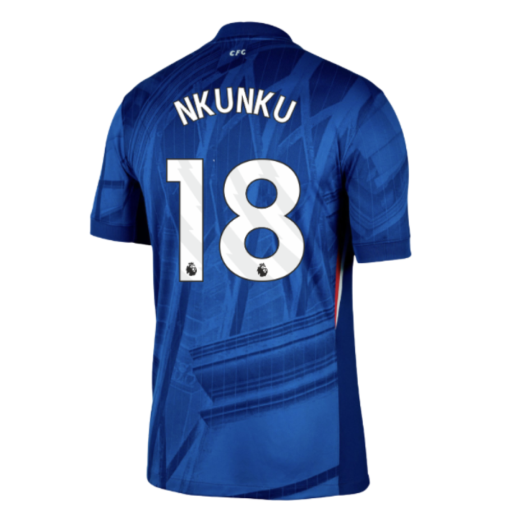 2025-2026 Chelsea Home Shirt (Nkunku 18)