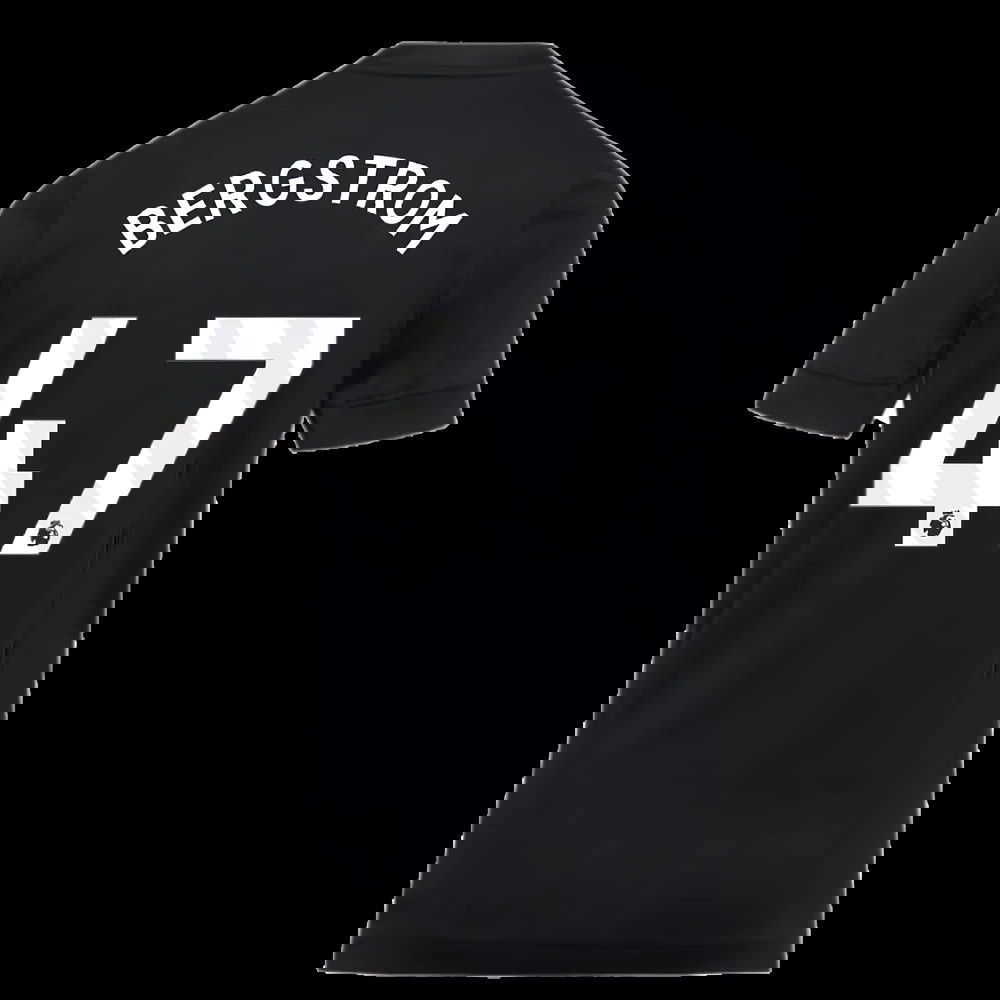 2025-2026 Chelsea Home Goalkeeper Shirt (Black) - Kids (Bergstrom 47)