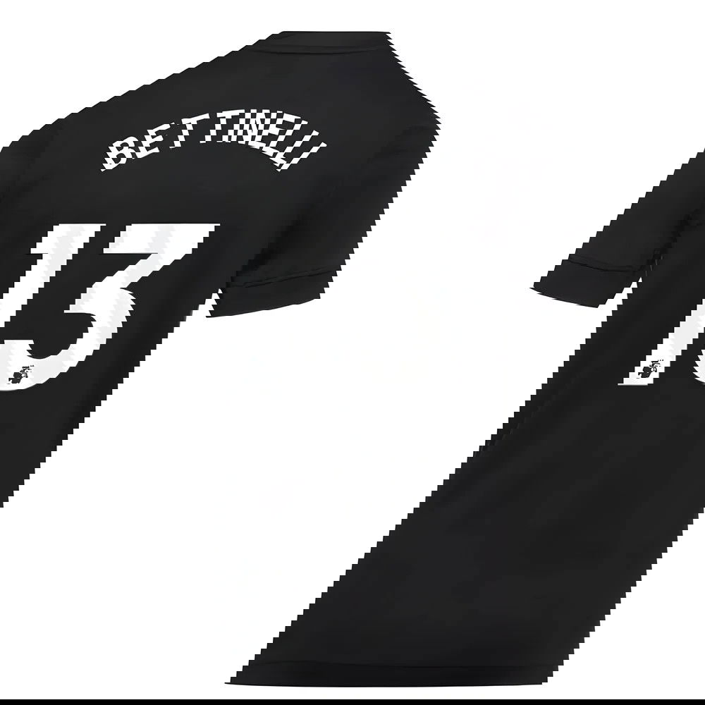 2025-2026 Chelsea Home Goalkeeper Shirt (Black) - Kids (Bettinelli 13)