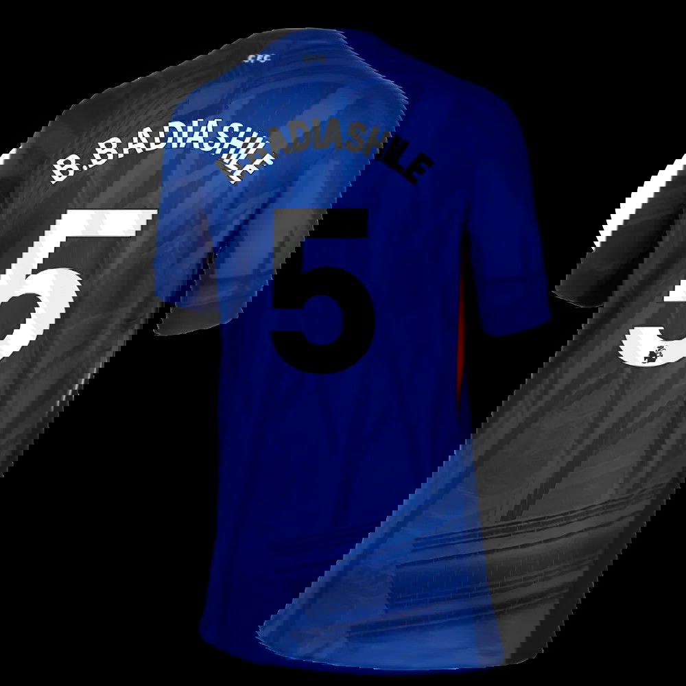 2025-2026 Chelsea Home Shirt (Kids) (B.Badiashile 5)