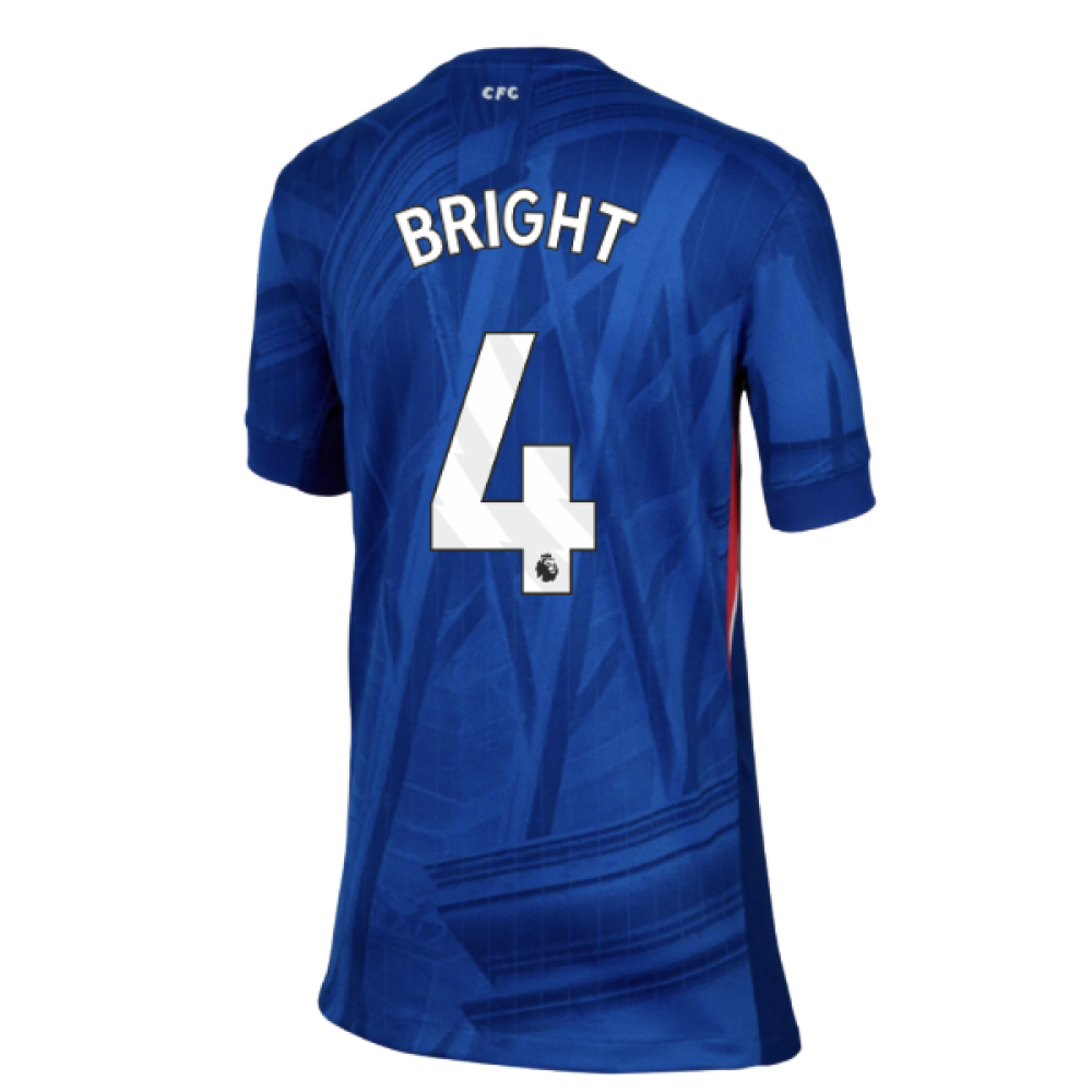 2025-2026 Chelsea Home Shirt (Kids) (Bright 4)