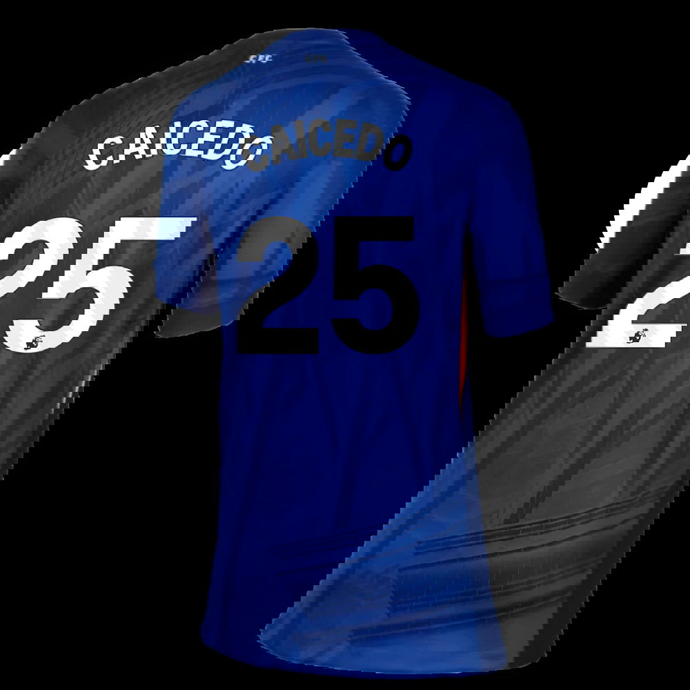 2025-2026 Chelsea Home Shirt (Kids) (Caicedo 25)