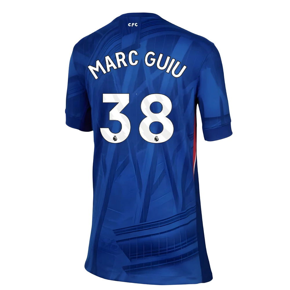 2025-2026 Chelsea Home Shirt (Kids) (Marc Guiu 38)