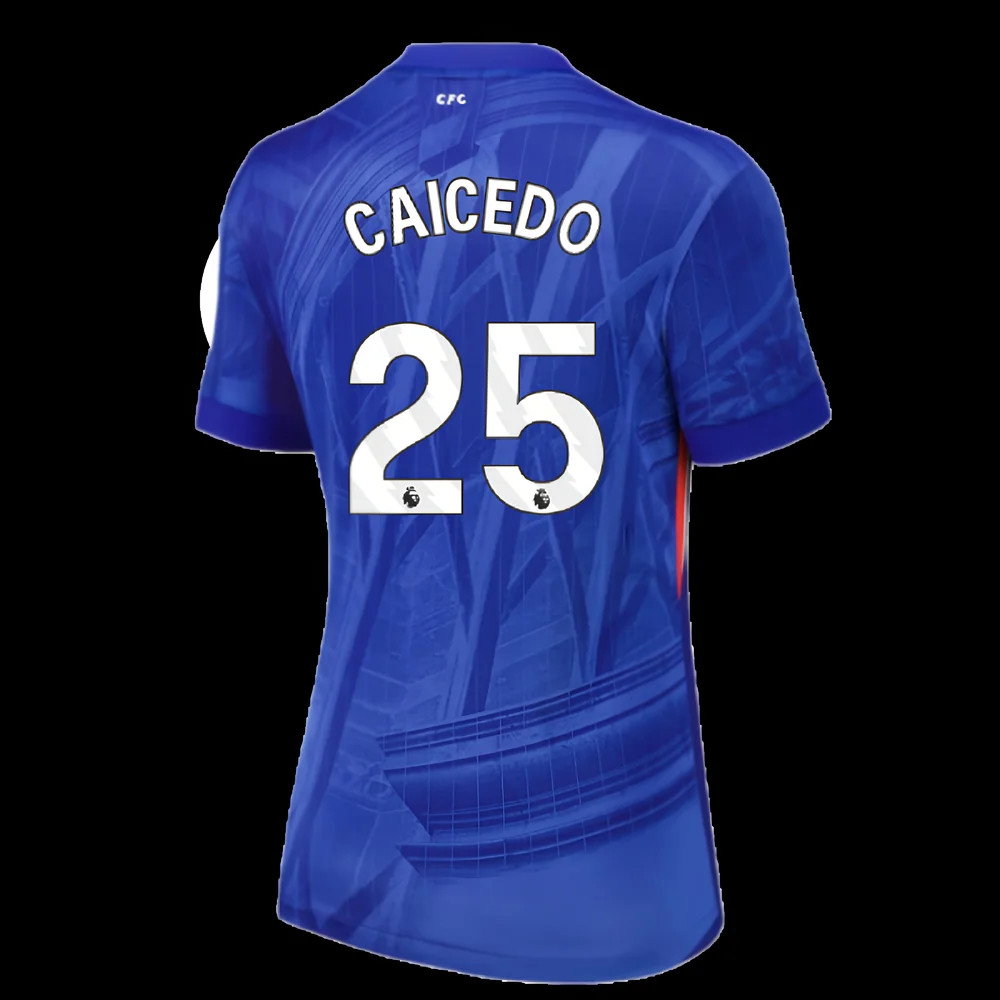 2025-2026 Chelsea Home Shirt (Womens) (Caicedo 25)