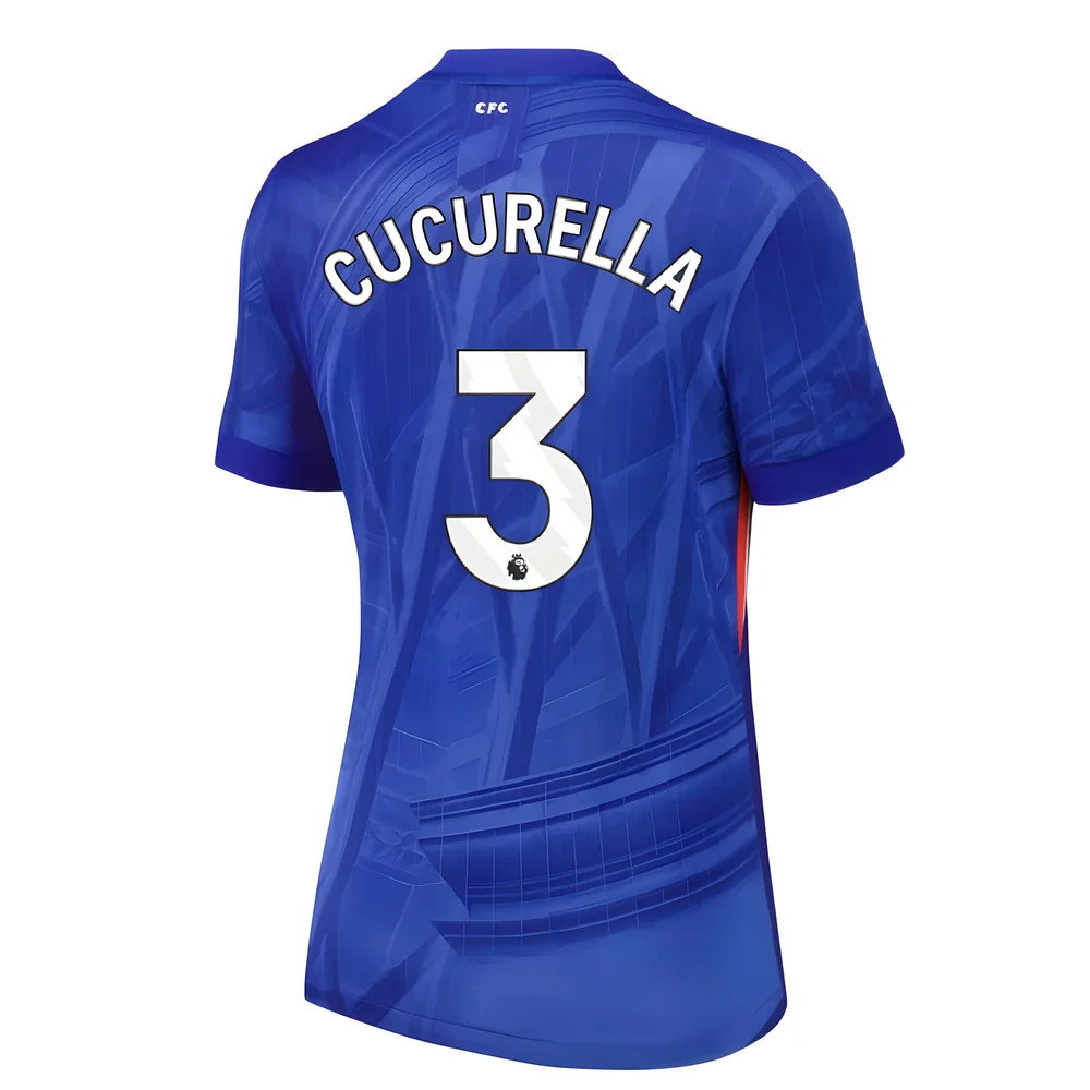 2025-2026 Chelsea Home Shirt (Womens) (Cucurella 3)