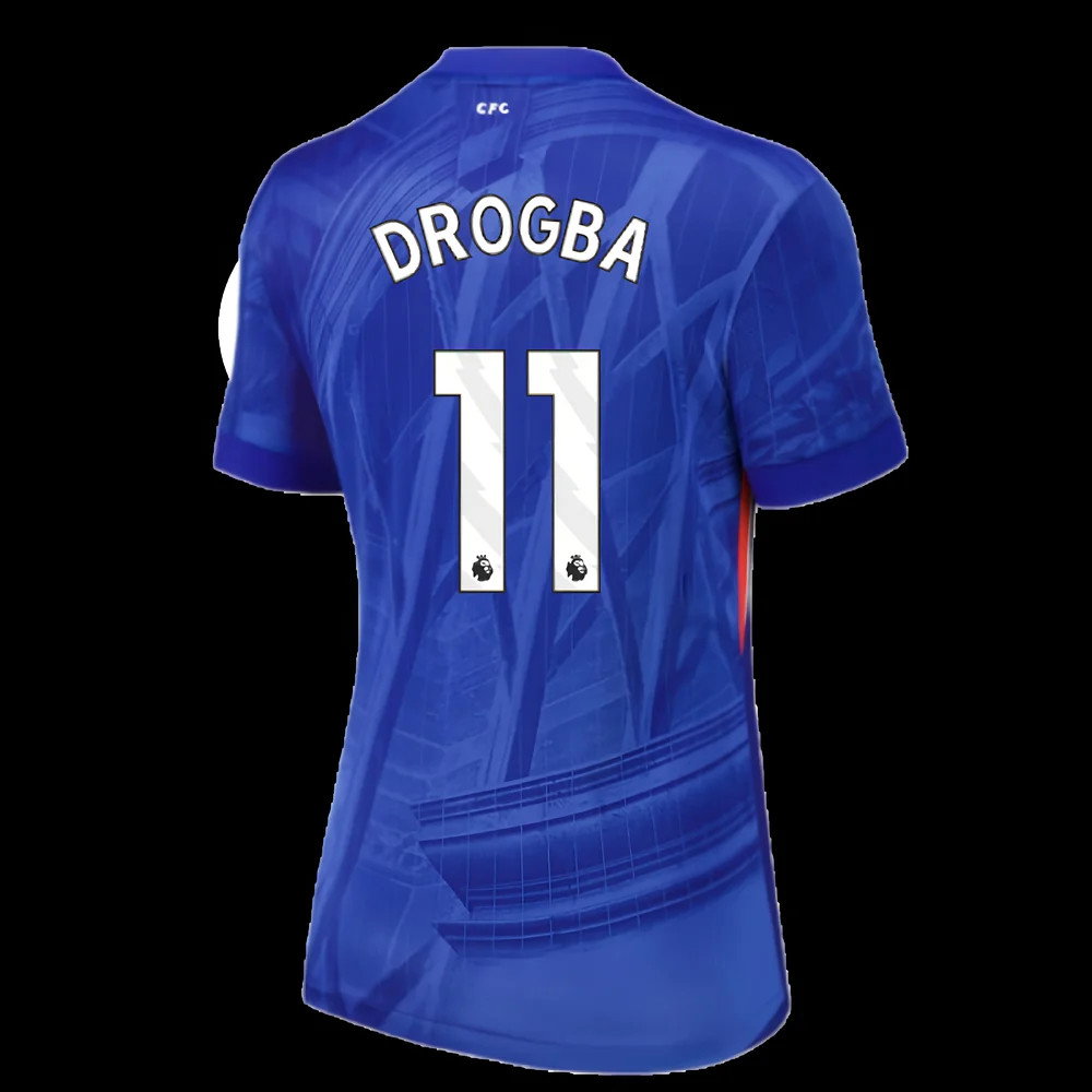 2025-2026 Chelsea Home Shirt (Womens) (Drogba 11)