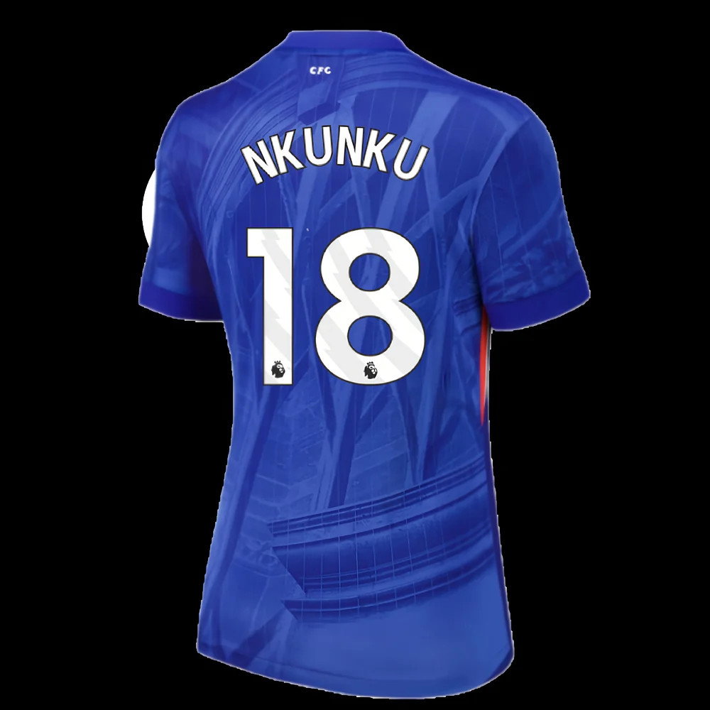 2025-2026 Chelsea Home Shirt (Womens) (Nkunku 18)