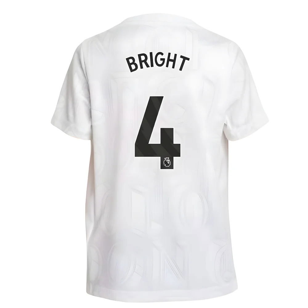 2025-2026 Chelsea Pre-Match Shirt (White) - Kids (Bright 4)