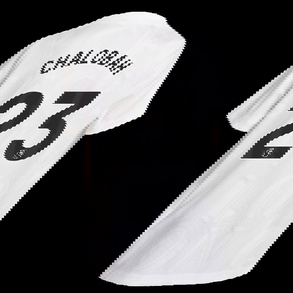 2025-2026 Chelsea Pre-Match Shirt (White) - Kids (Chalobah 23)