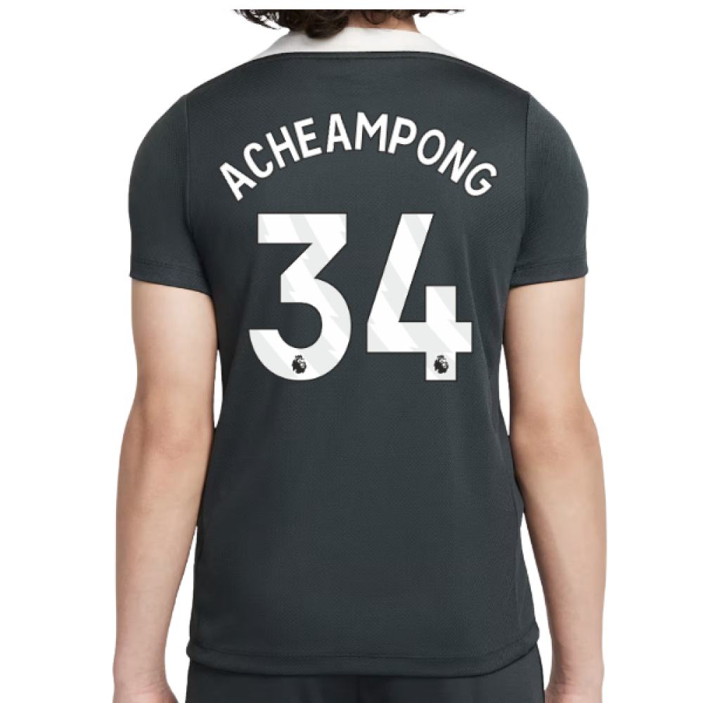 2025-2026 Chelsea Strike Training Shirt (Green) - Kids (Acheampong 34)