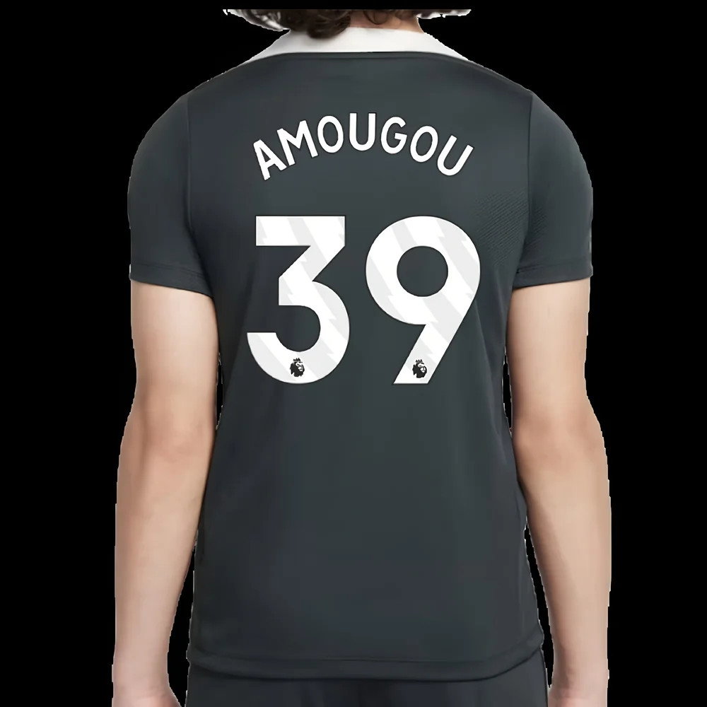2025-2026 Chelsea Strike Training Shirt (Green) - Kids (Amougou 39)