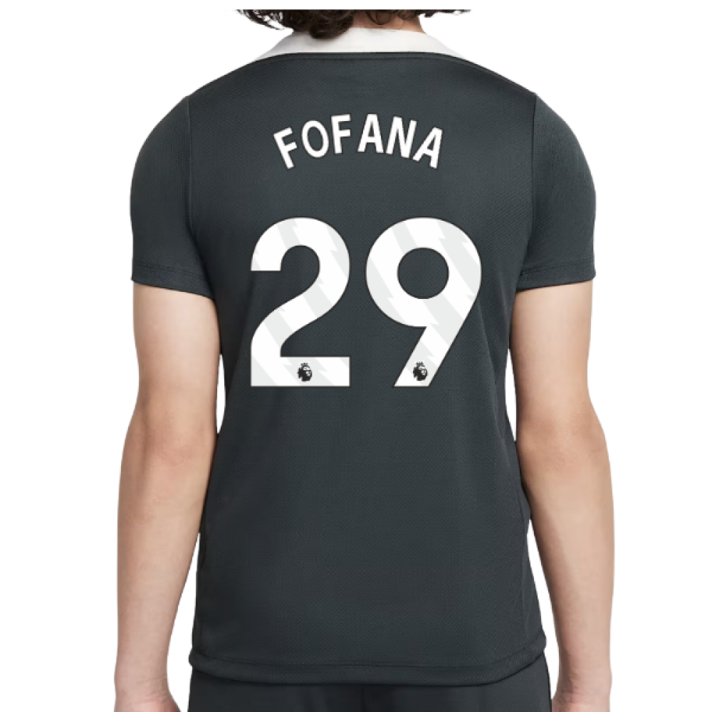 2025-2026 Chelsea Strike Training Shirt (Green) - Kids (Fofana 29)
