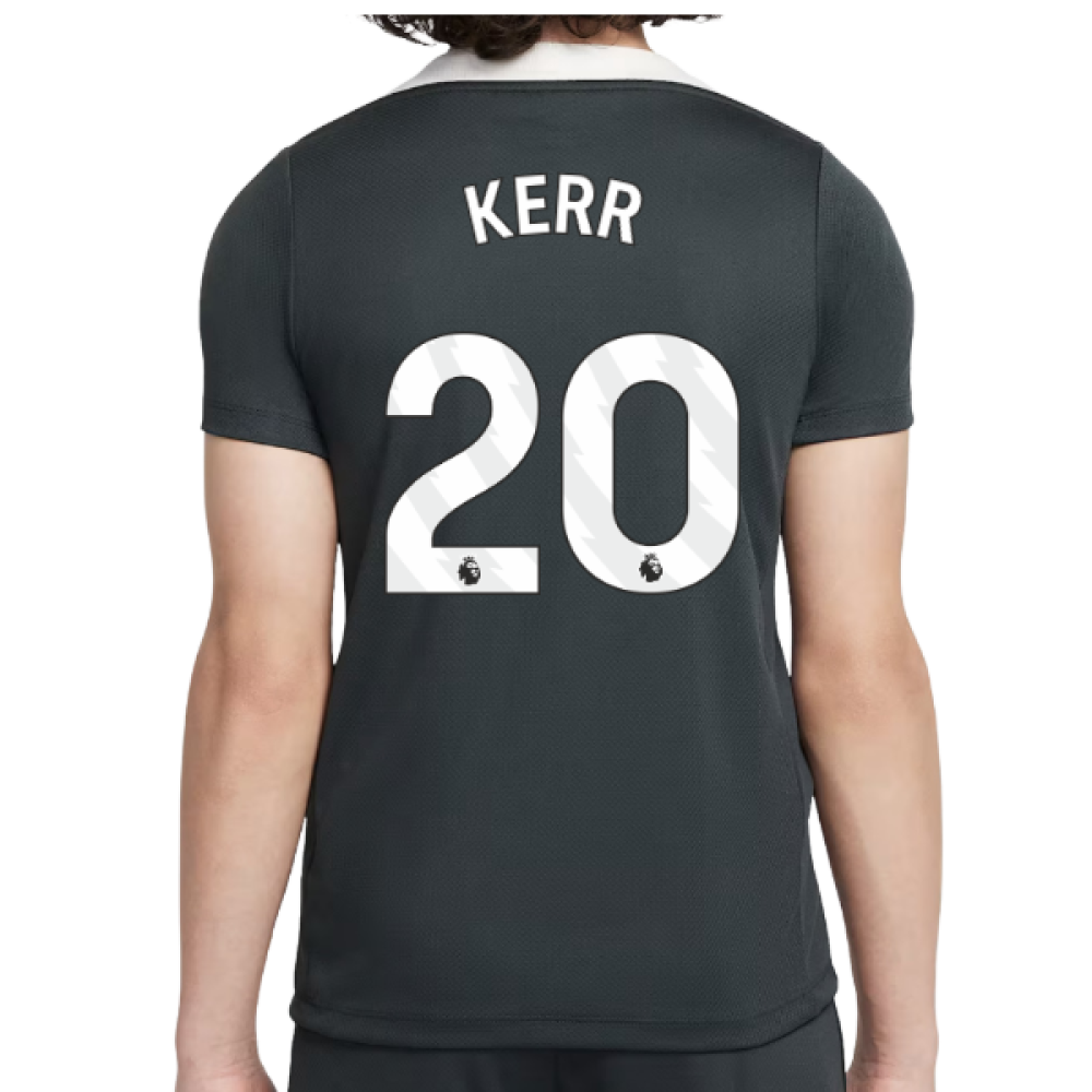 2025-2026 Chelsea Strike Training Shirt (Green) - Kids (Kerr 20)