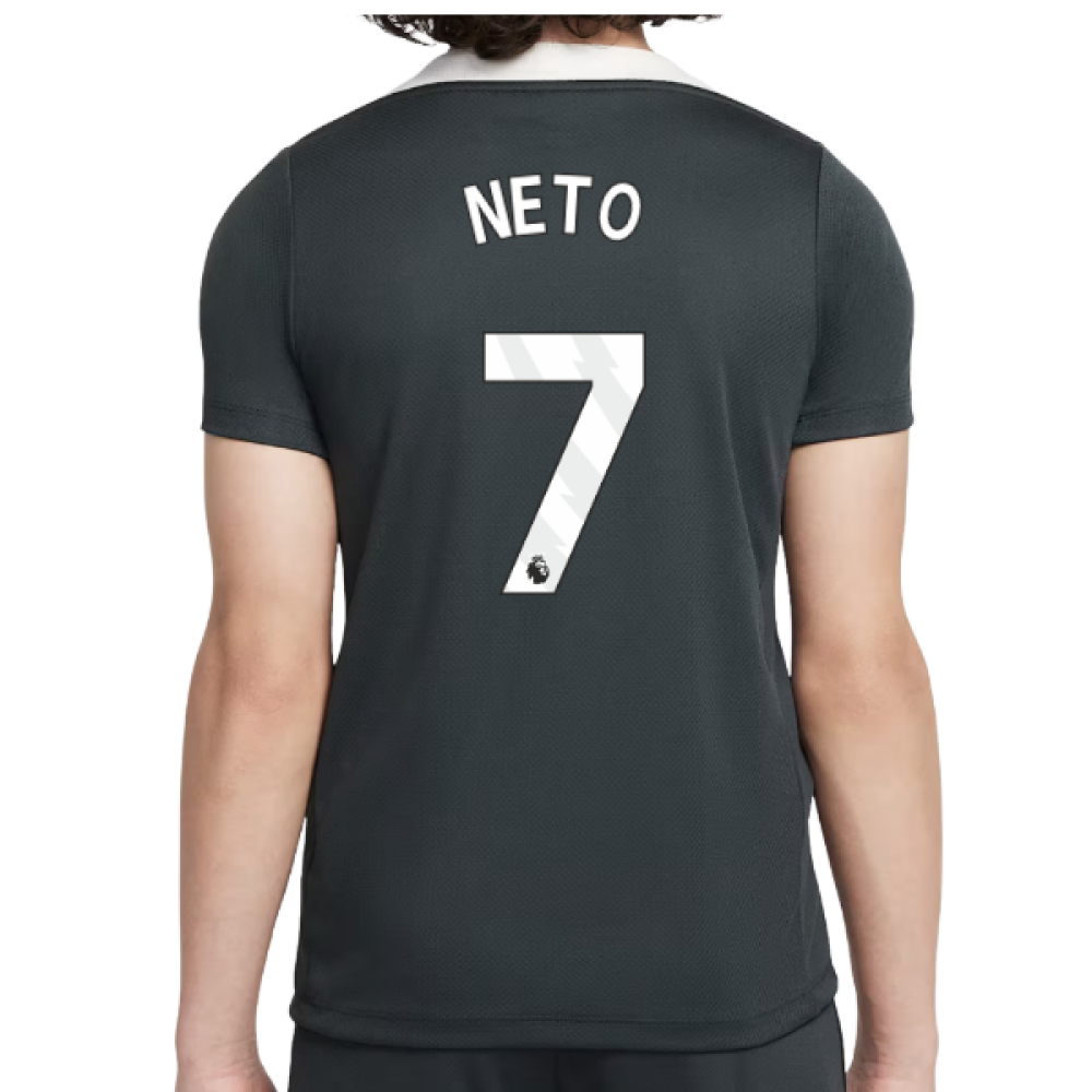 2025-2026 Chelsea Strike Training Shirt (Green) - Kids (Neto 7)