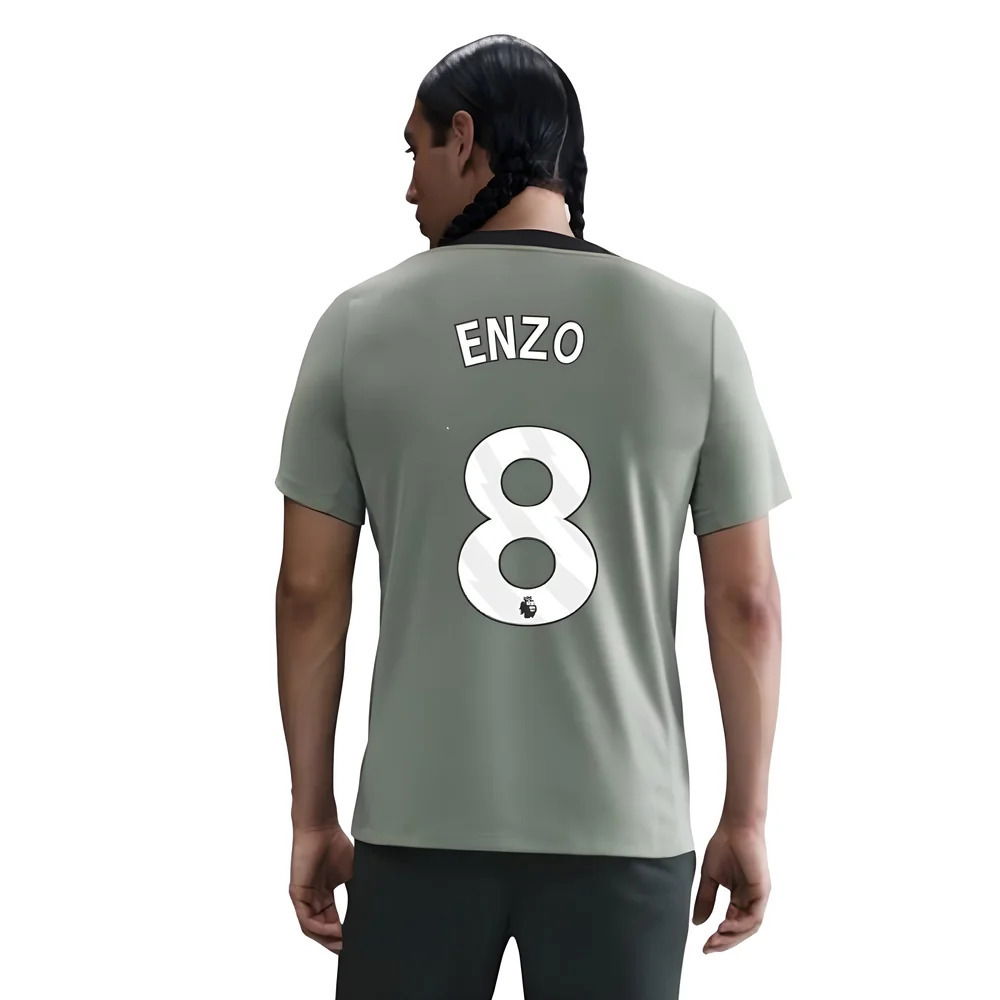 2025-2026 Chelsea Strike Training Shirt (Jade Green) (Enzo 8)
