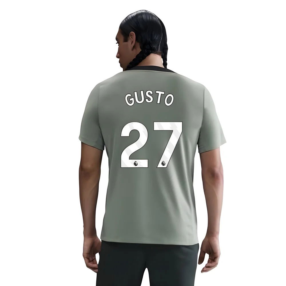 2025-2026 Chelsea Strike Training Shirt (Jade Green) (Gusto 27)