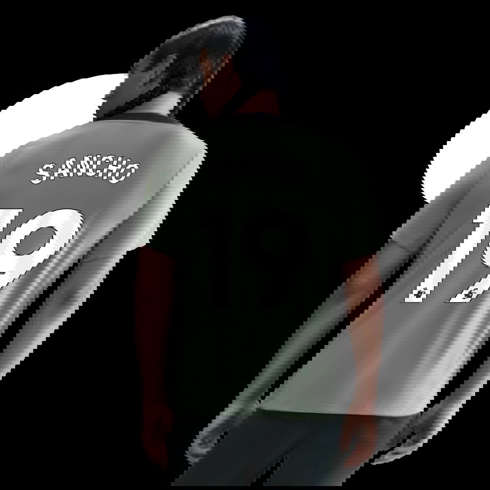 2025-2026 Chelsea Strike Training Shirt (Jade Green) (Sancho 19)