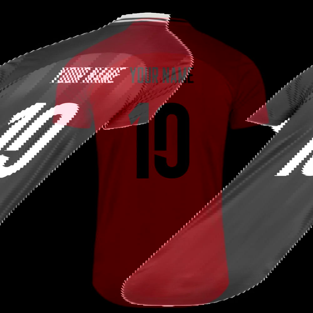 2025-2026 Denmark Womens Team Home Shirt (Unisex) (Your Name)