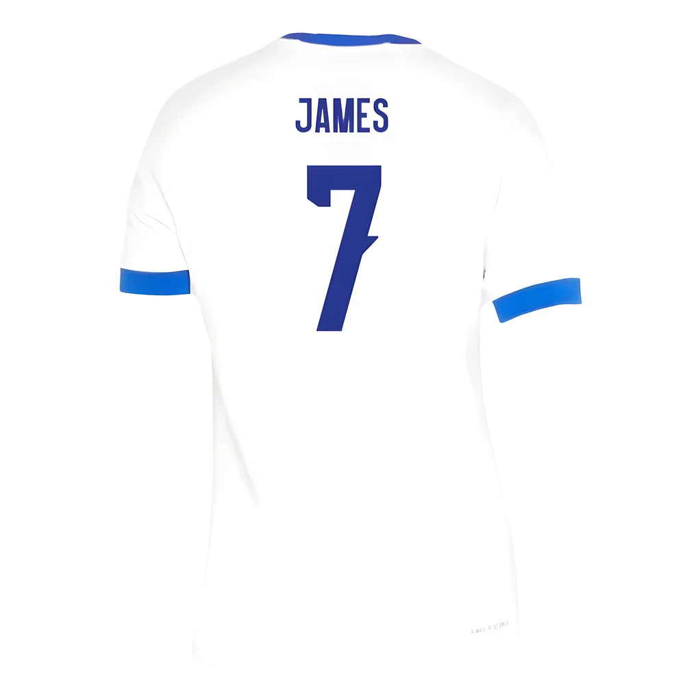 2025-2026 England WEC Authentic Home Shirt - Mens (JAMES 7)