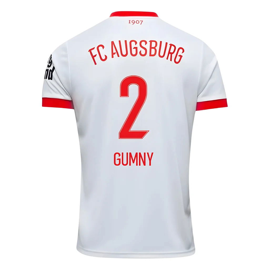 2025-2026 FC Augsburg Home Shirt (Gumny 2)