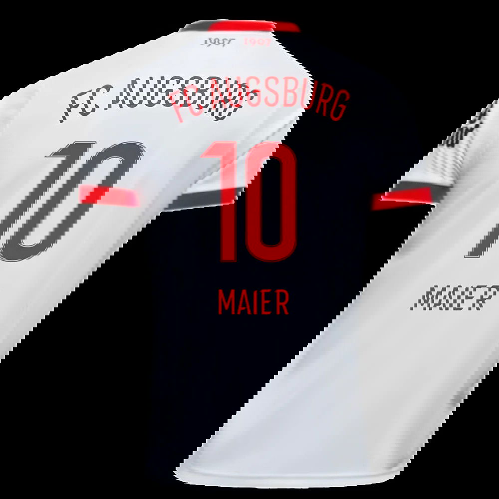 2025-2026 FC Augsburg Home Shirt (Maier 10)