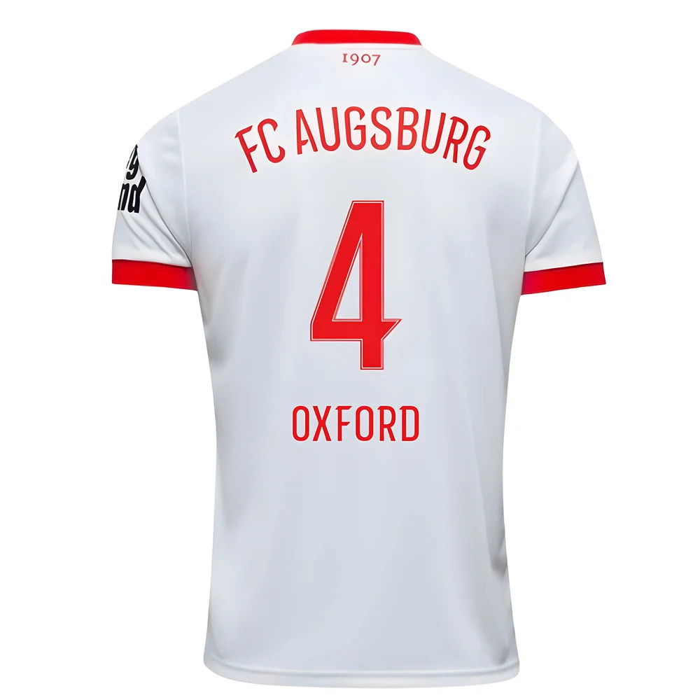 2025-2026 FC Augsburg Home Shirt (Oxford 4)