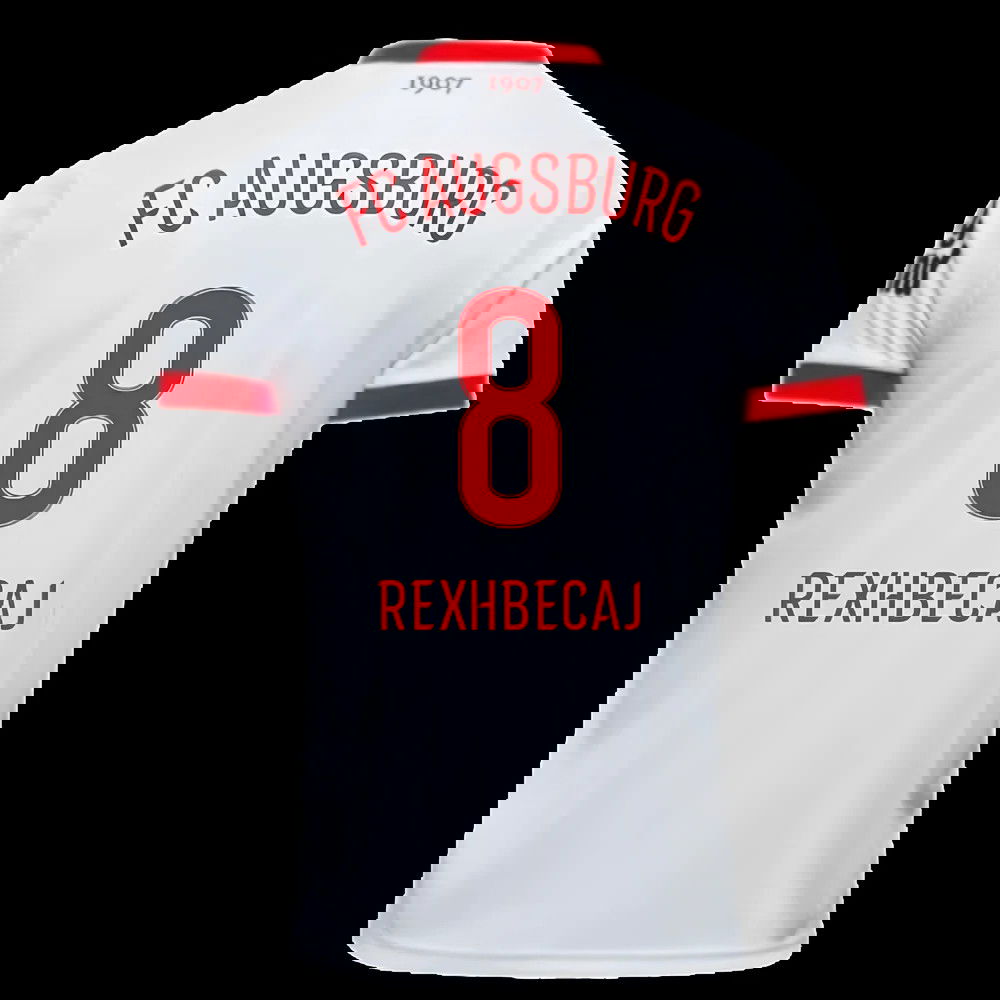 2025-2026 FC Augsburg Home Shirt (Rexhbecaj 8)