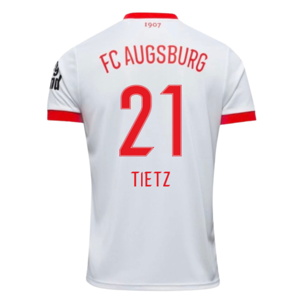 2025-2026 FC Augsburg Home Shirt (Tietz 21)