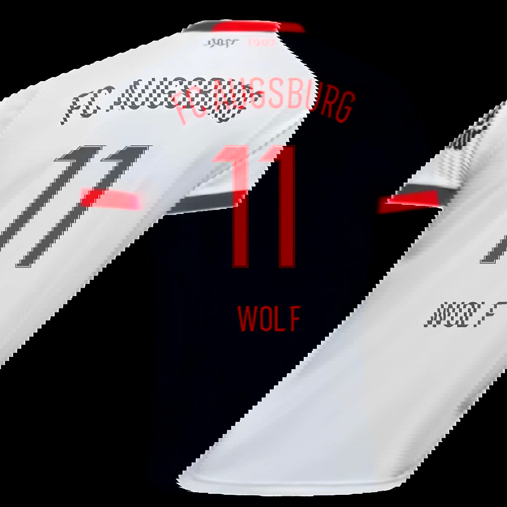 2025-2026 FC Augsburg Home Shirt (Wolf 11)
