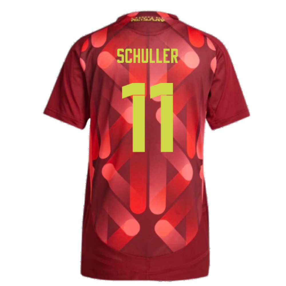 2025-2026 Germany Womens Away Authentic Shirt (Ladies) (Schuller 11)