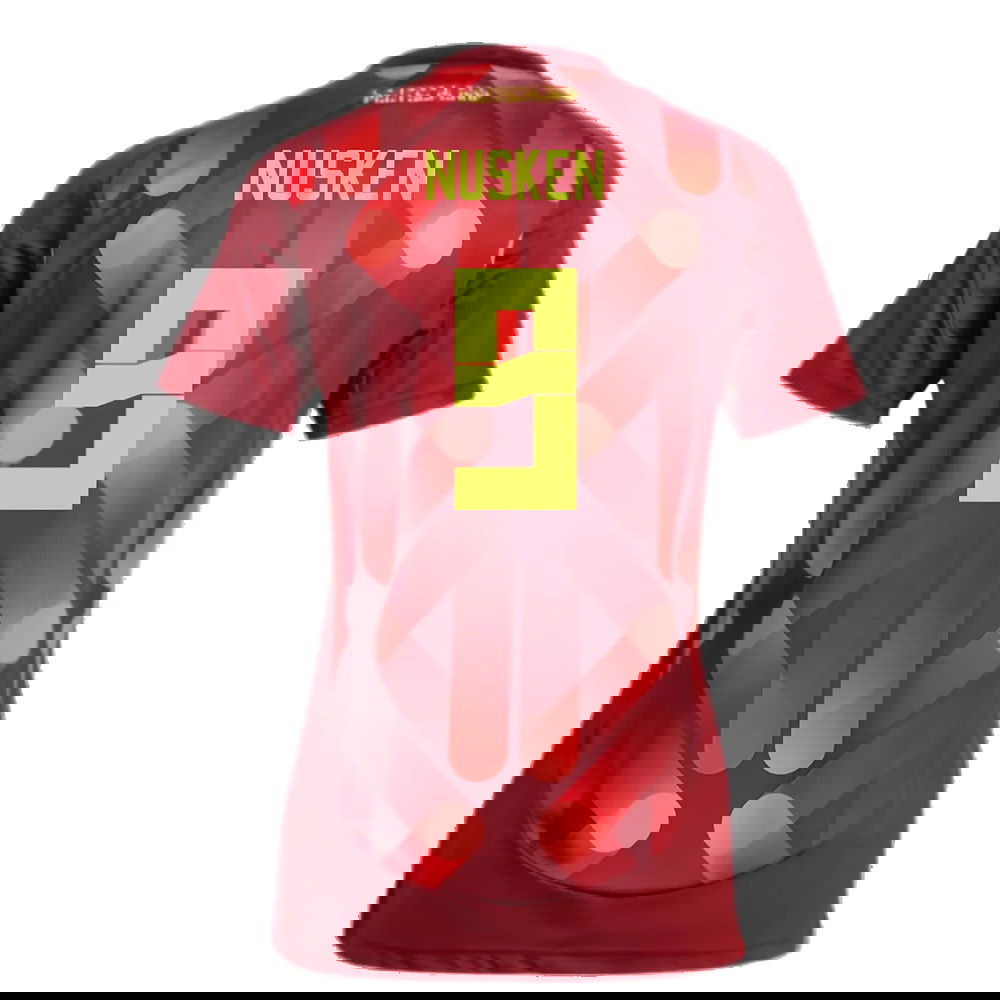 2025-2026 Germany Womens Away Shirt (Ladies) (Nusken 9)