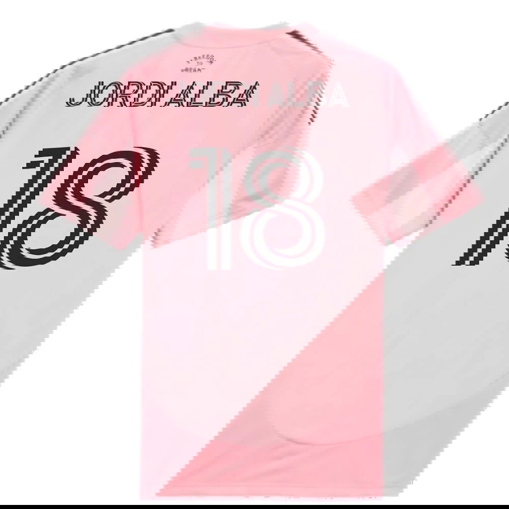 2025-2026 Inter Miami Home Shirt (Jordi Alba 18)