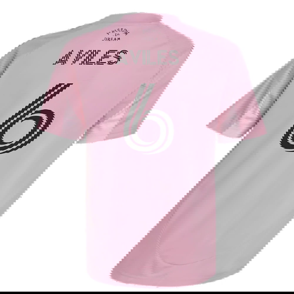 2025-2026 Inter Miami Home Shirt (Kids) (Aviles 6)