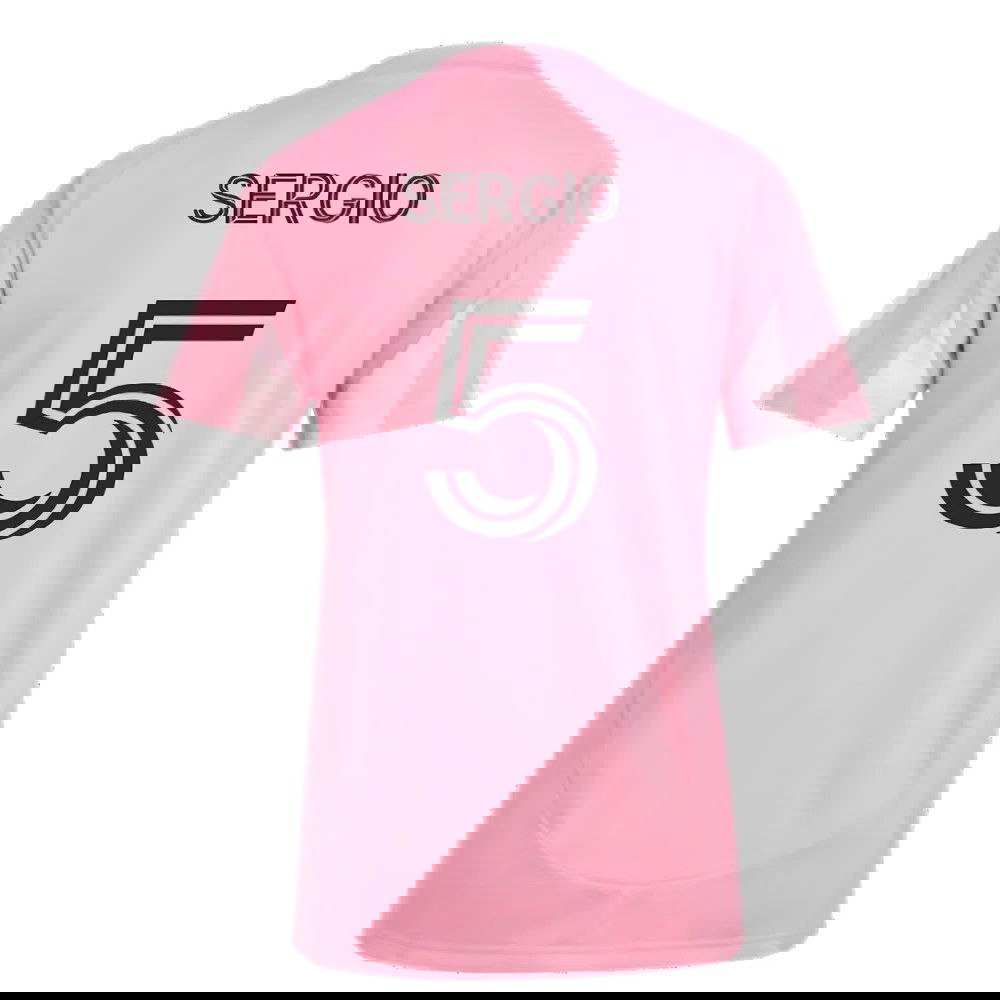 2025-2026 Inter Miami Home Shirt (Womens) (Sergio 5)