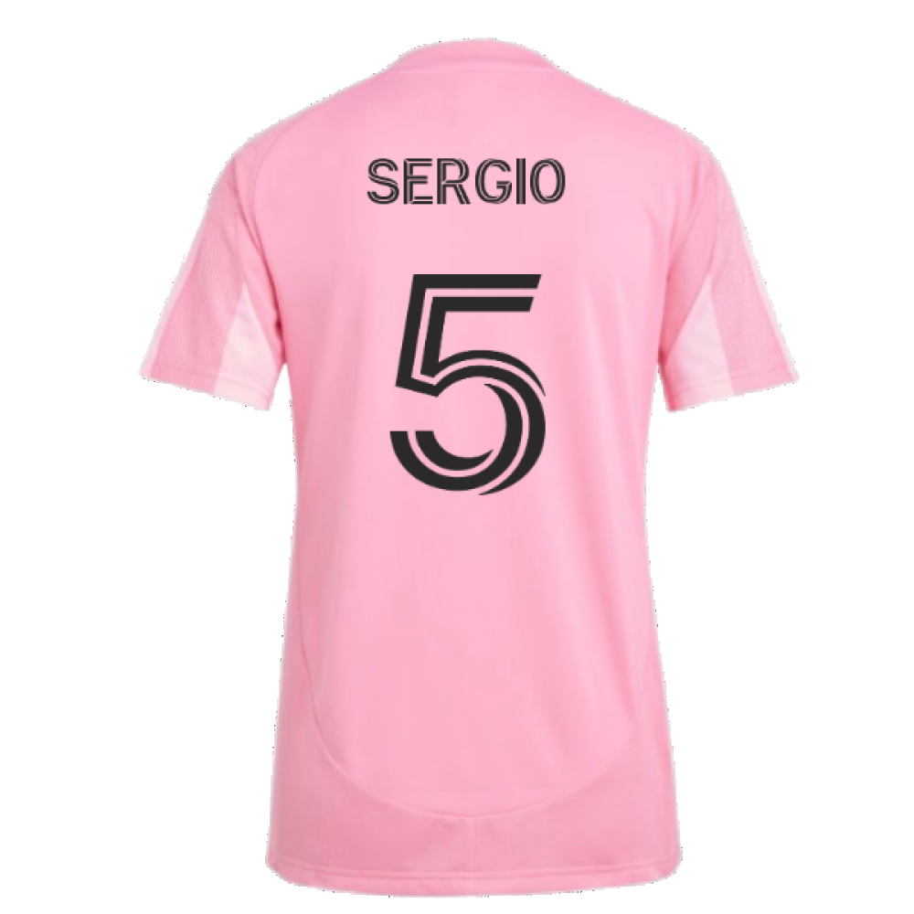 2025-2026 Inter Miami Home Shirt (Womens) (Sergio 5)